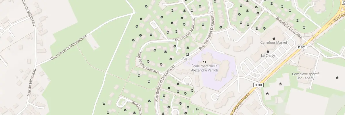 Plan du 21 Rue Andre Malraux à Blois
