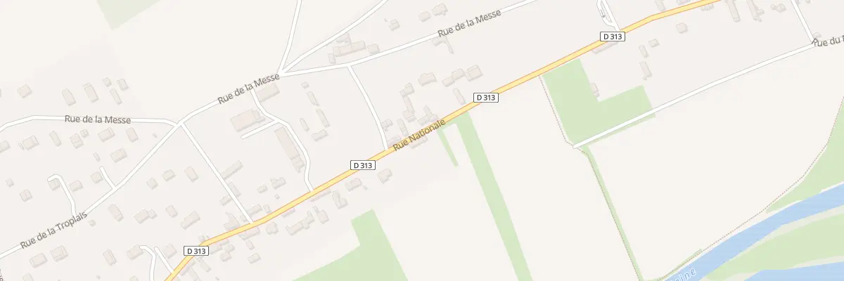 Plan du 64 Rue Nationale à Muids