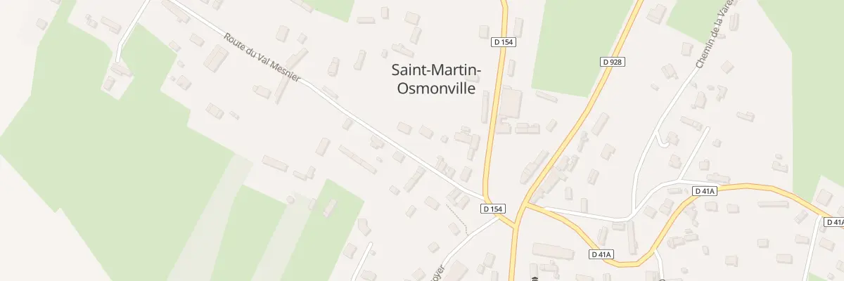 Plan du 6 Rte du Val Mesnier à Saint-Martin-Osmonville
