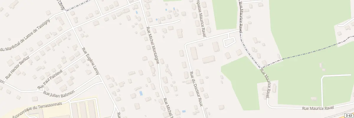 Plan du 17 Rue du Docteur Roux à Terrasson-Lavilledieu