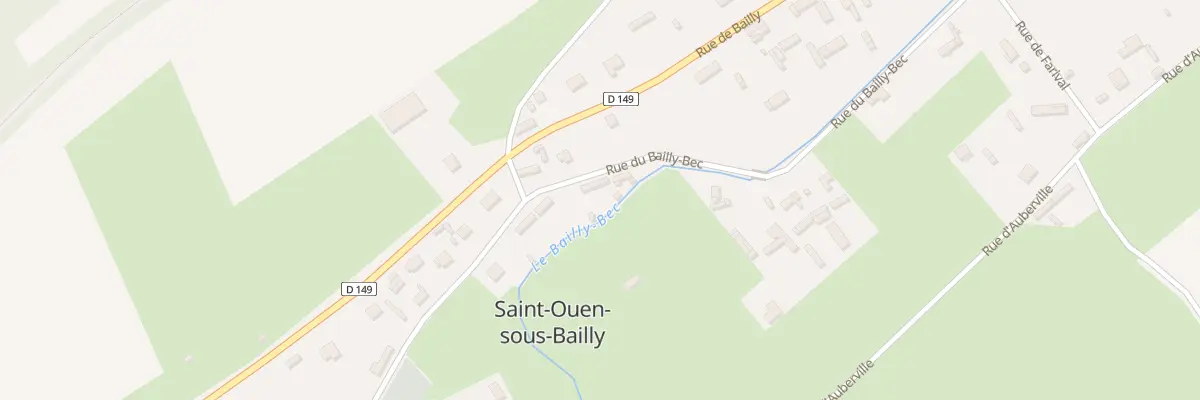 Plan du 22 Rue du Bailly Bec à Saint-Ouen-sous-Bailly