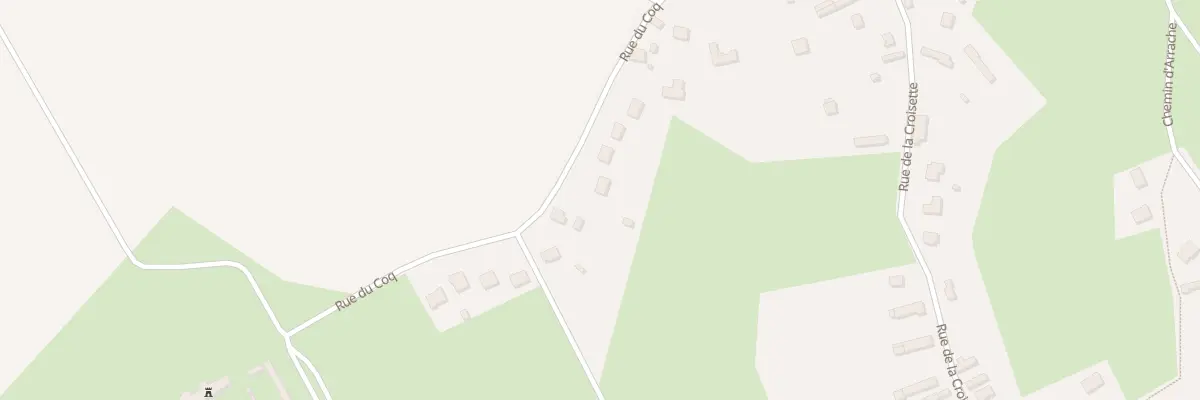 Plan du 26 Rue du Coq à Bourg-Beaudouin