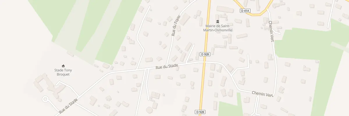 Plan du 5002B Le Bourg à Saint-Martin-Osmonville