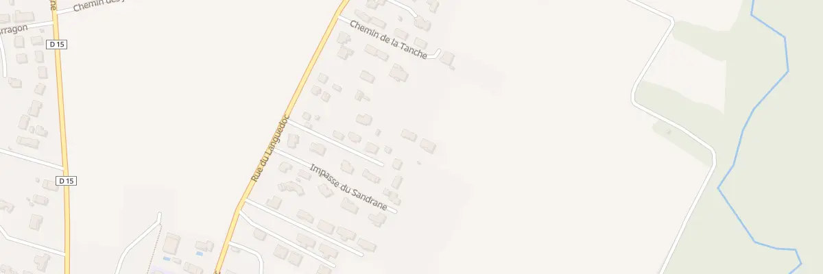 Plan du 57B Rue du Languedoc à Muret
