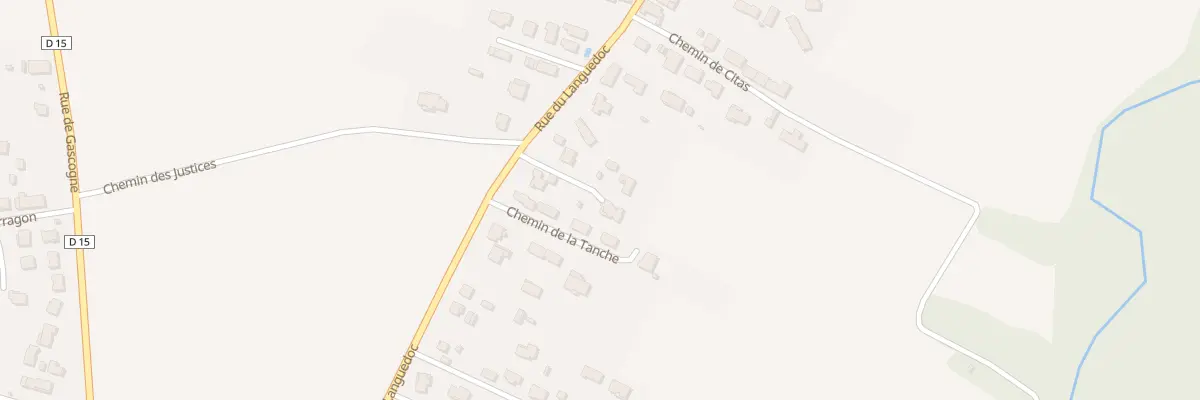 Plan du 71 Rue du Languedoc à Muret