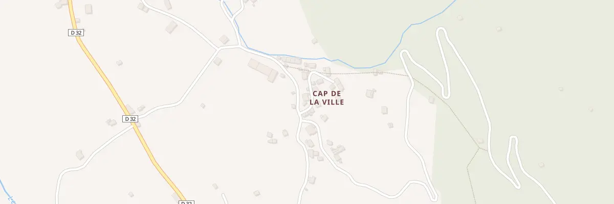 Plan du 379 Cap de la Ville à Ercé