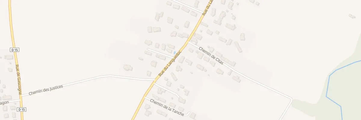 Plan du 85 Rue du Languedoc à Muret