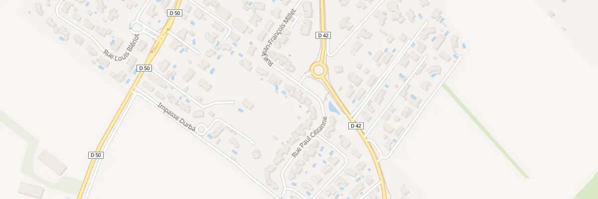 Plan du 8 Rue Paul Cézanne à Plaisance-du-Touch