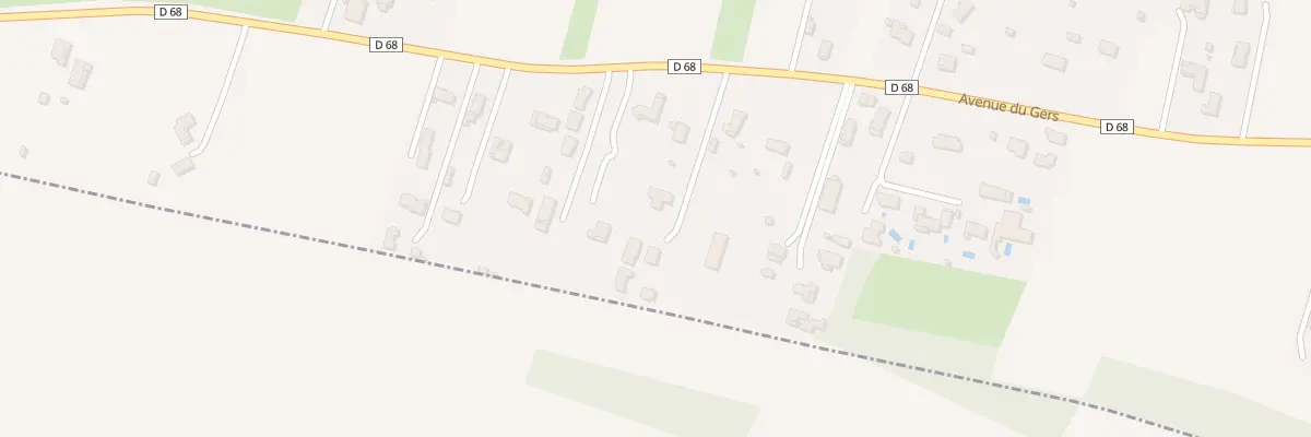 Plan du 411 Av du Gers à Frouzins