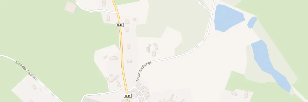 Plan du 1 Rte des Etangs à Saint-Sornin-Leulac