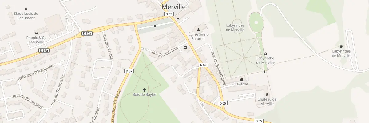 Plan du 43 Rue Emile Pouvillon à Merville