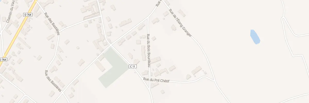 Plan du 7 Rue du Bois Bourdeau à Sambin