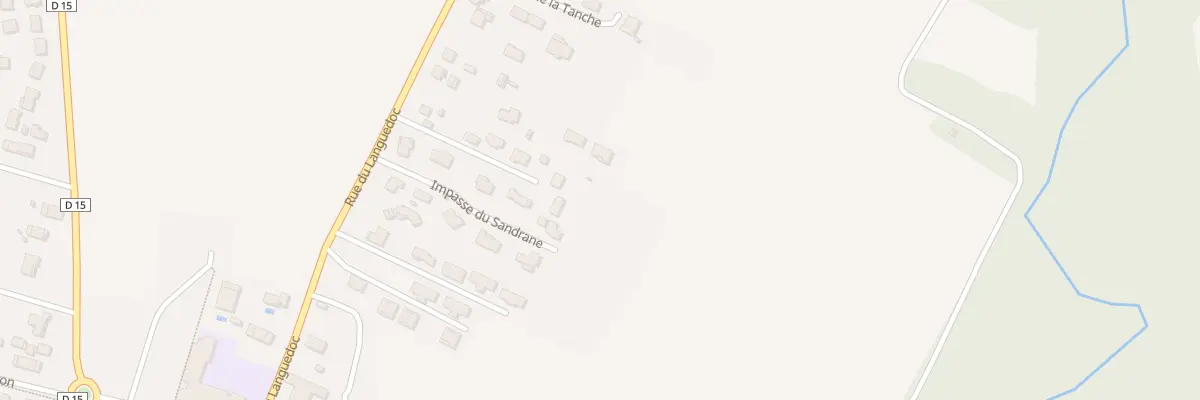 Plan du 53A Rue du Languedoc à Muret
