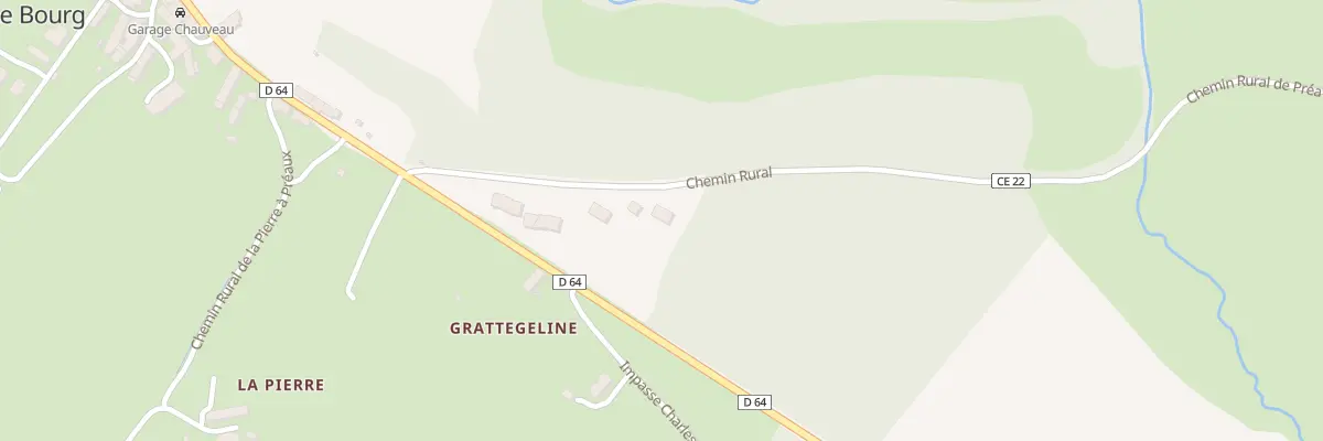 Plan du 12 Rue de Grattegeline à Préaux