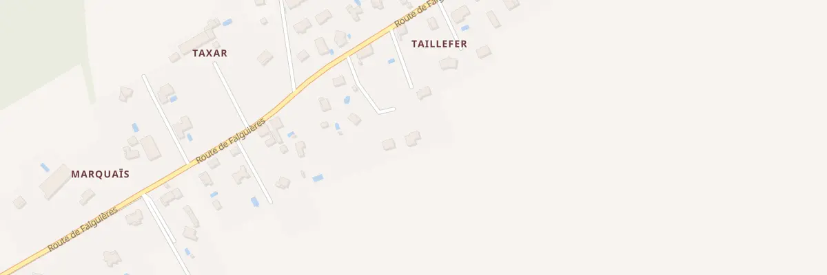Plan du 822 Rte de Falguieres à Villemade
