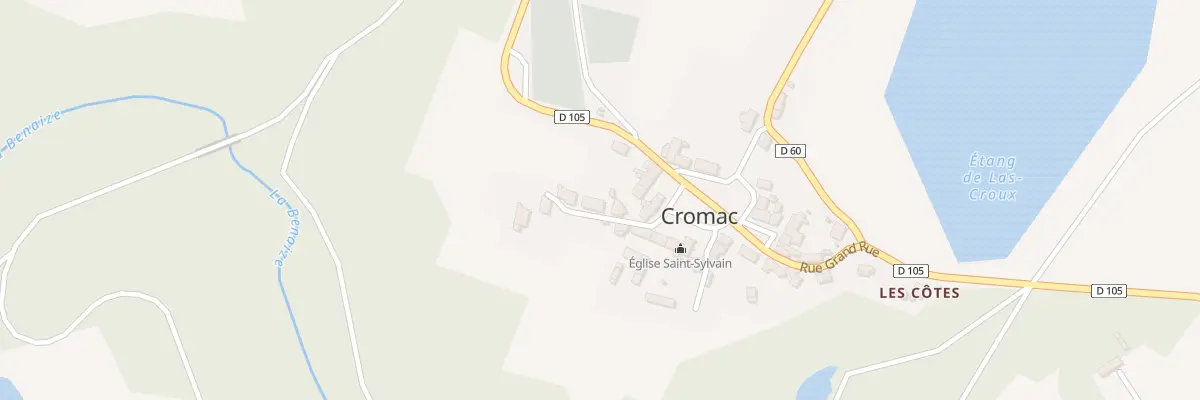 Plan du 4 Imp des Côtes à Cromac