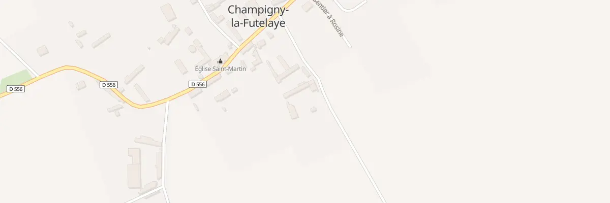 Plan du 4 Che des Vignes à Champigny-la-Futelaye