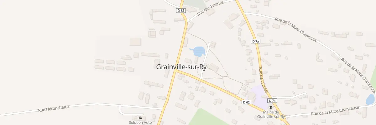 Plan du 308 Rue de l’Eglise à Grainville-sur-Ry