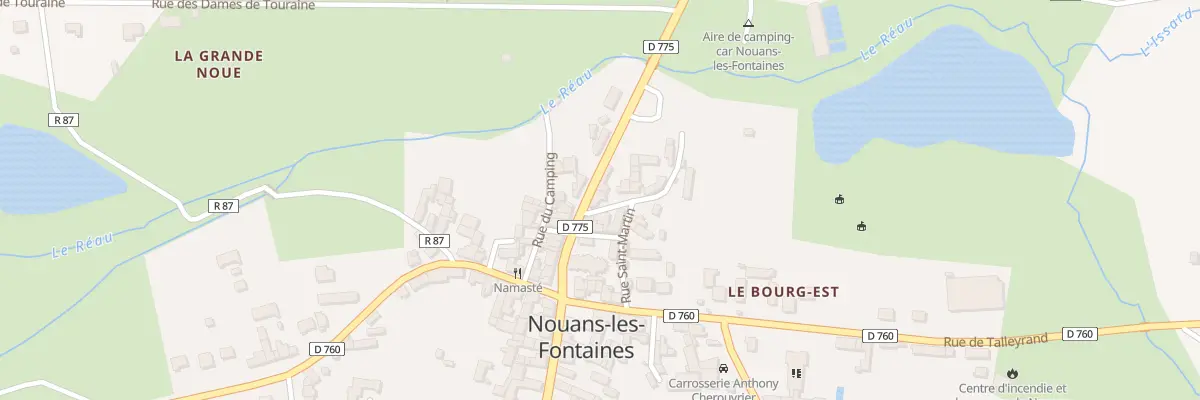 Plan du 7 Rue Jehan Fouquet à Nouans-les-Fontaines