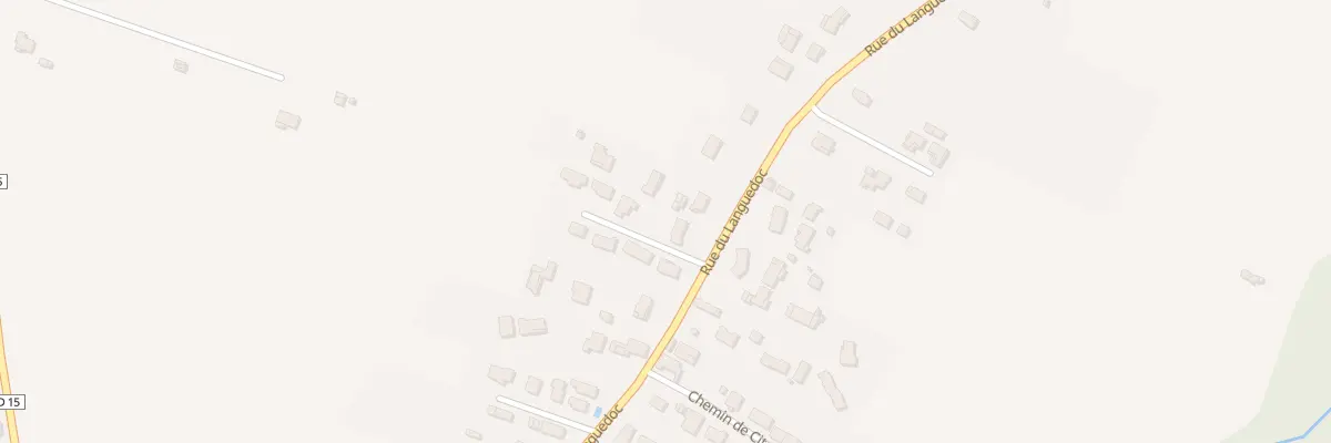Plan du 100 Rue du Languedoc à Muret