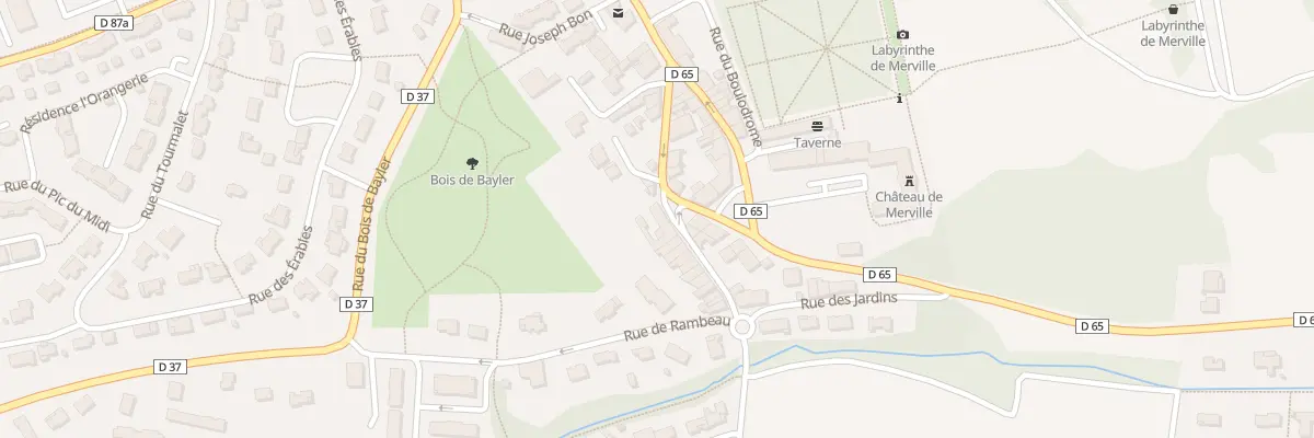 Plan du 100 Rue du Bourrelier à Merville