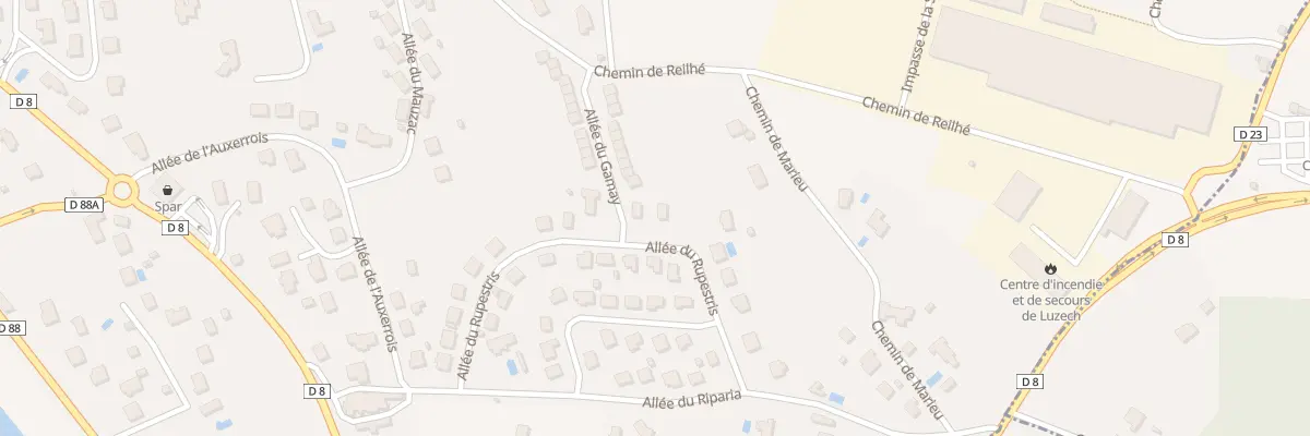 Plan du 228 All du Rupestris à Luzech