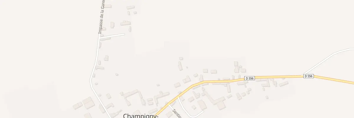 Plan du 34C Imp du Gros Chêne à Champigny-la-Futelaye