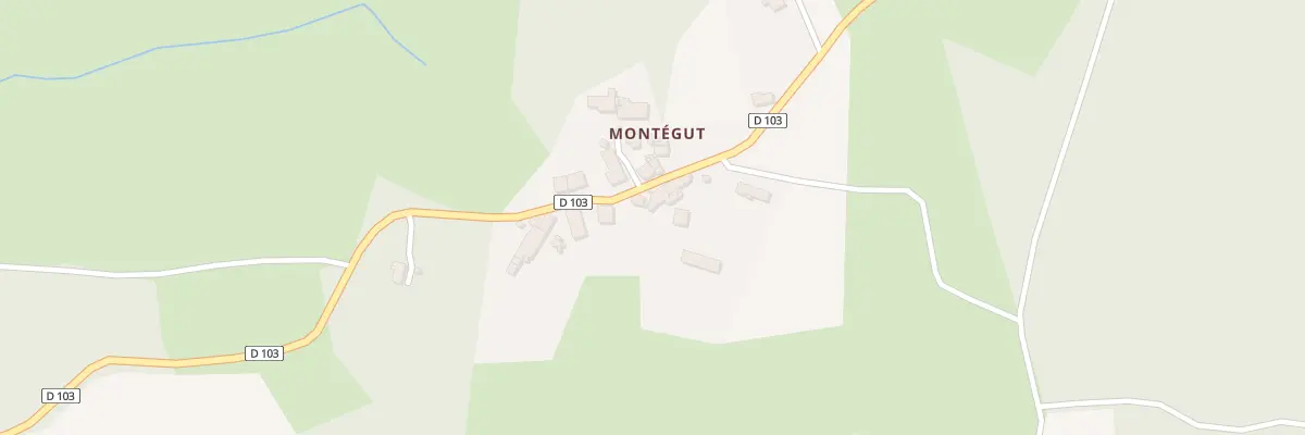 Plan du 12 Montegut à Saint-Pardoux-le-Lac