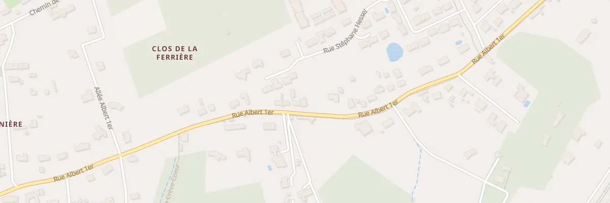 Plan du 235 Rue Albert 1er à Blois