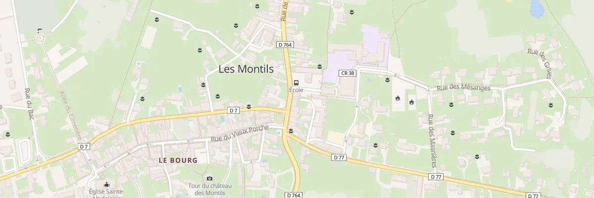 Plan du 11A Rue de Bel-Air aux Montils