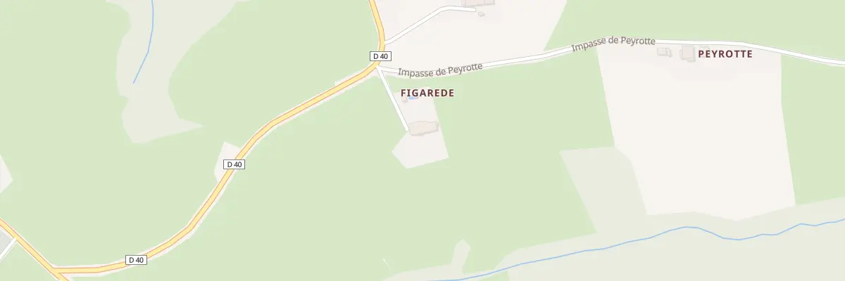 Plan du 90 Figarede à Latrape