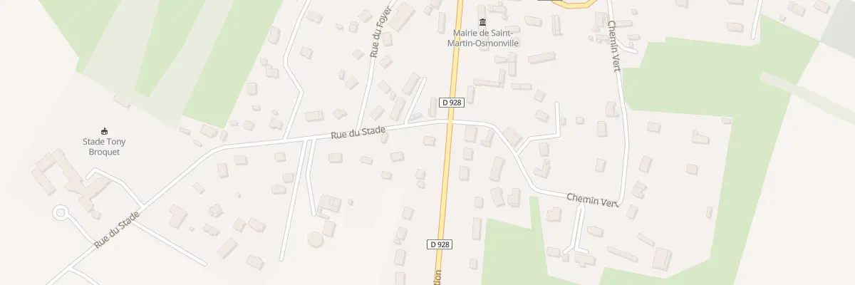 Plan du 5344 Rue du Stade à Saint-Martin-Osmonville