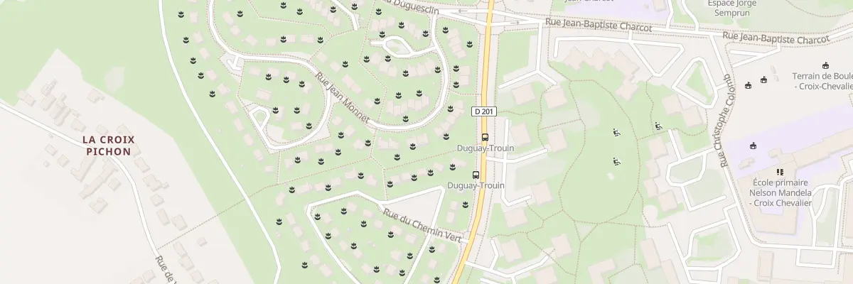 Plan du 24 Rue Jean Monnet à Blois