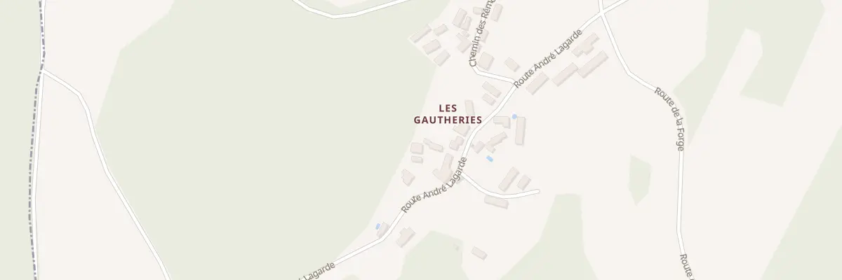 Plan du 687 Les Gautheries à Prats-de-Carlux