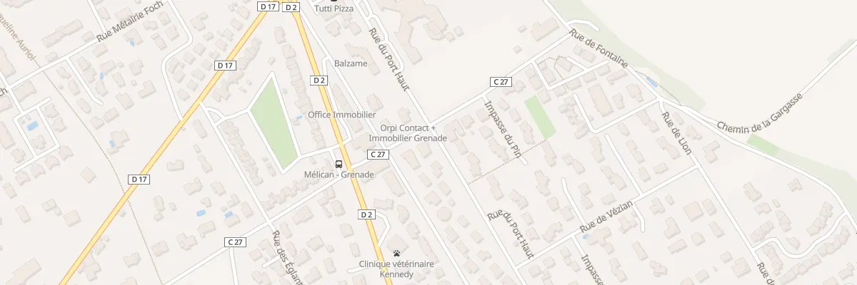 Plan du 4 Rue du Port Haut à Grenade