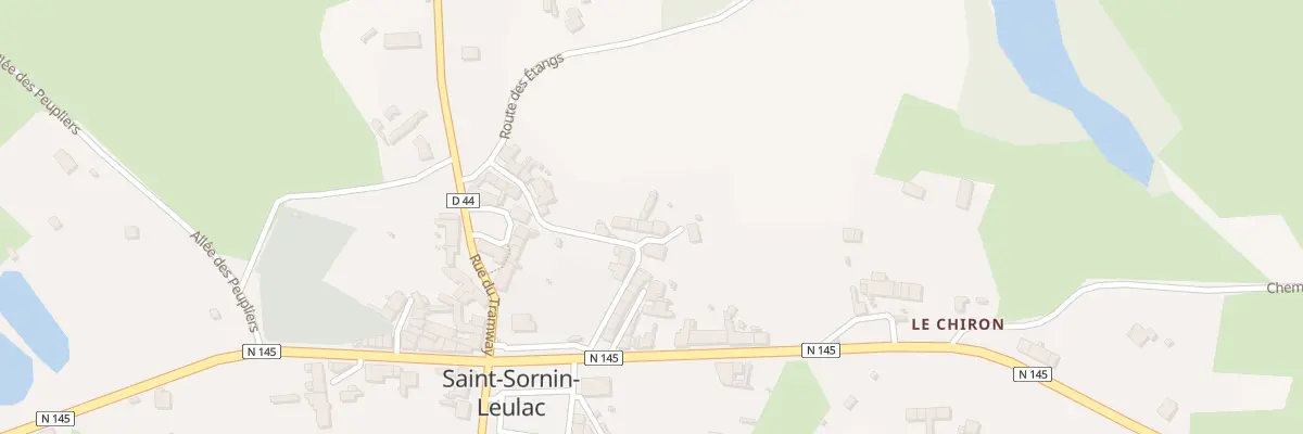 Plan du 10 Rue du Barry à Saint-Sornin-Leulac