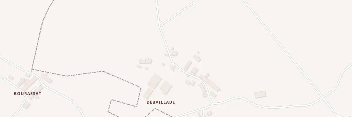 Plan du 16 Debaillade à Saint-Hilaire-la-Treille