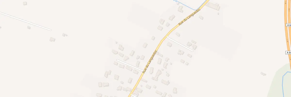 Plan du 108 Rue du Languedoc à Muret