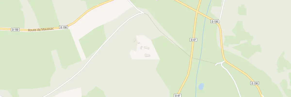 Plan du 96 Imp de Coutétou à Thédirac