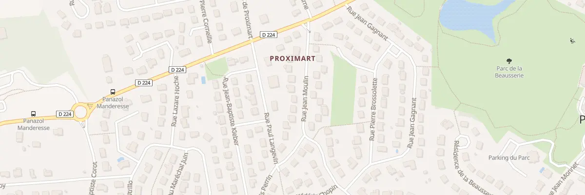 Plan du 14 Rue Jean Moulin à Panazol