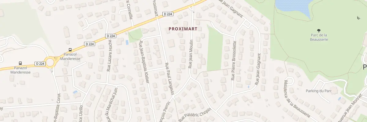 Plan du 16 Rue Jean Moulin à Panazol
