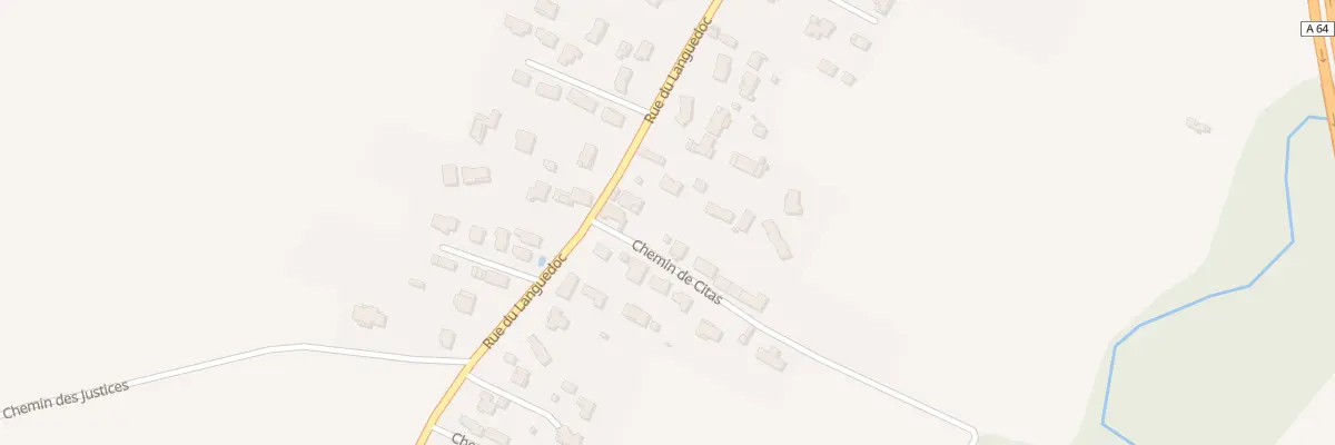 Plan du 93 Rue du Languedoc à Muret