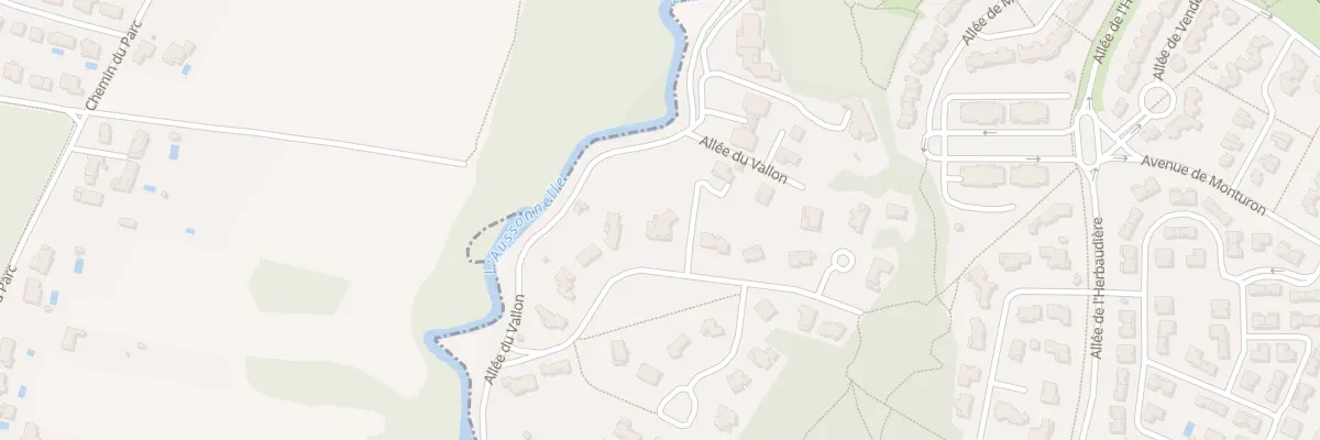 Plan du 9 All du Vallon à Colomiers