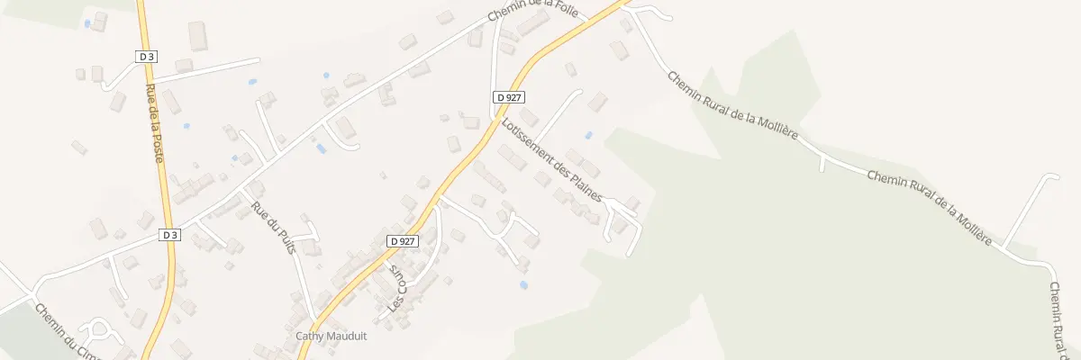 Plan du 6 Lot des Plaines à Oulches
