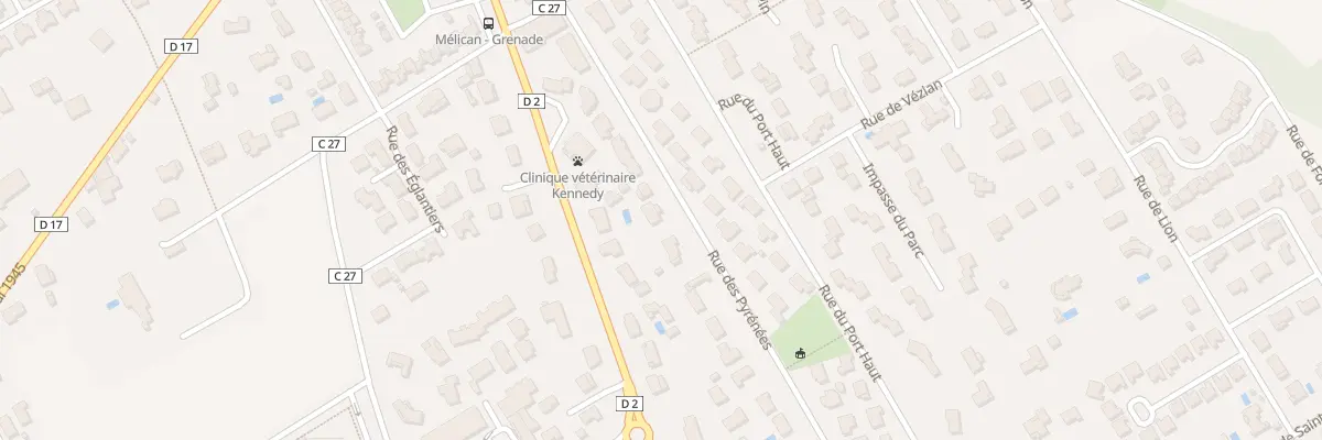 Plan du 6 Rue des Pyrénées à Grenade