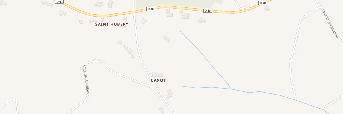 Plan du 1240 Cote de Mares à Montastruc