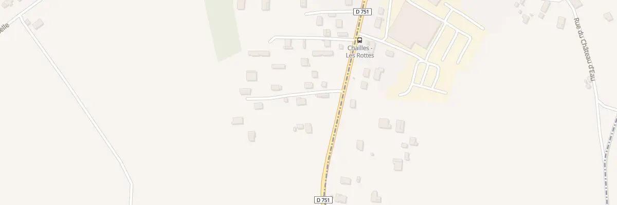 Plan du 55 Rte de Montrichard à Candé-sur-Beuvron