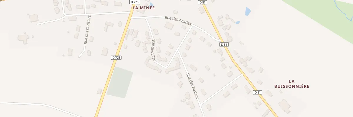 Plan du 9 Rue des Lilas à Nouans-les-Fontaines