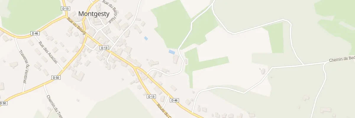 Plan du 123 Chem de Penevayre à Montgesty