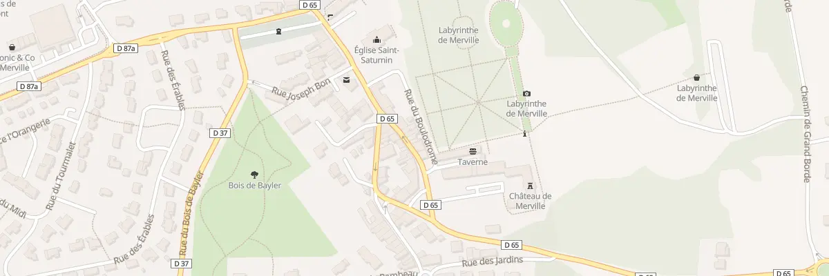 Plan du 16 Rue Emile Pouvillon à Merville